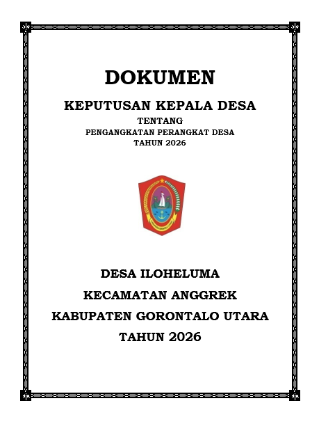 Keputusan Kepala Desa